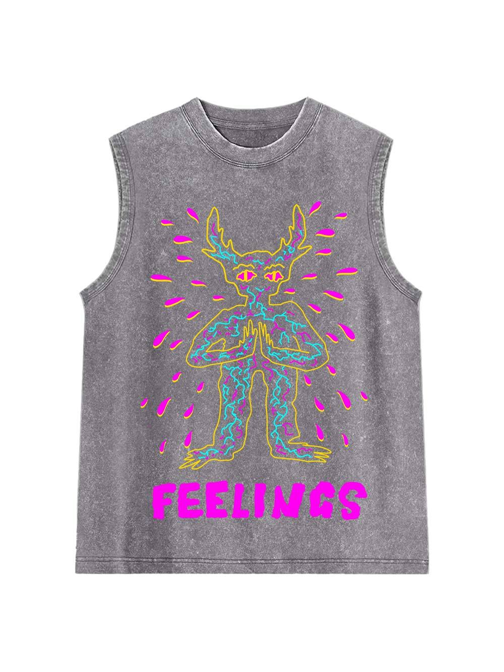 Feelings Washed Tank Top