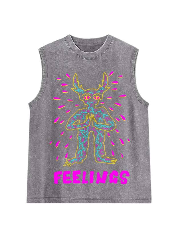 Feelings Washed Tank Top