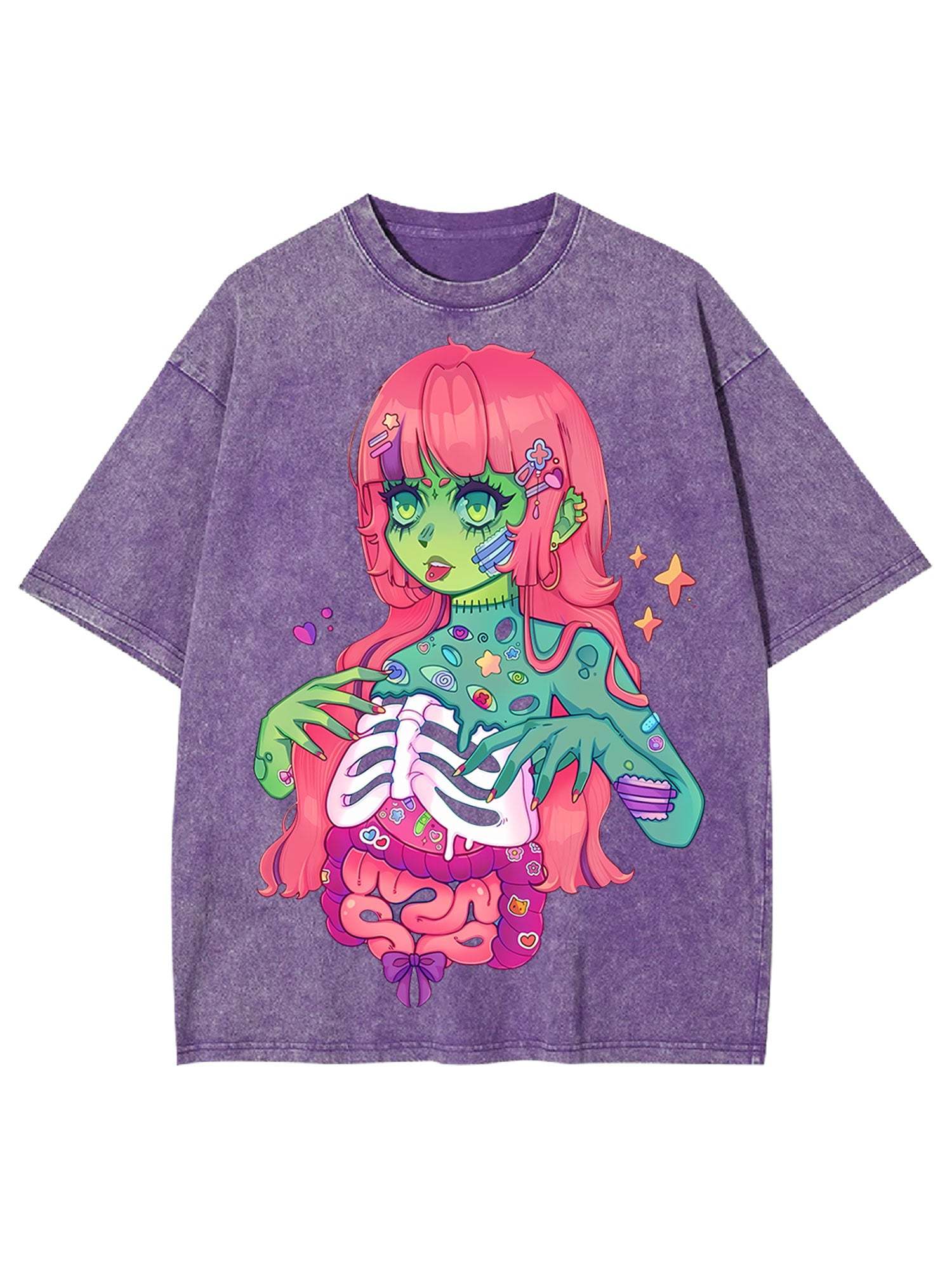 Zombie Sweetheart Washed Tshirt