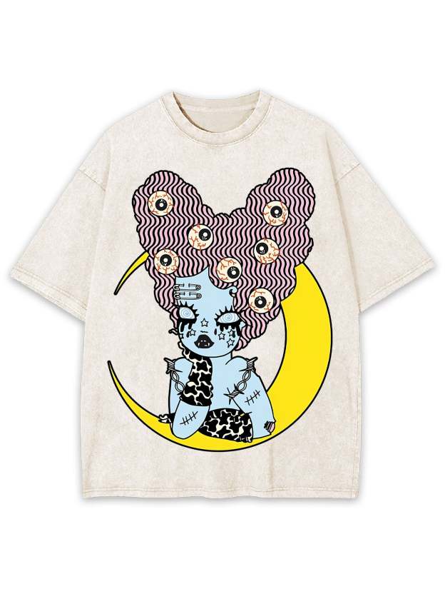 Moonlit Dreamscape Washed Tshirt
