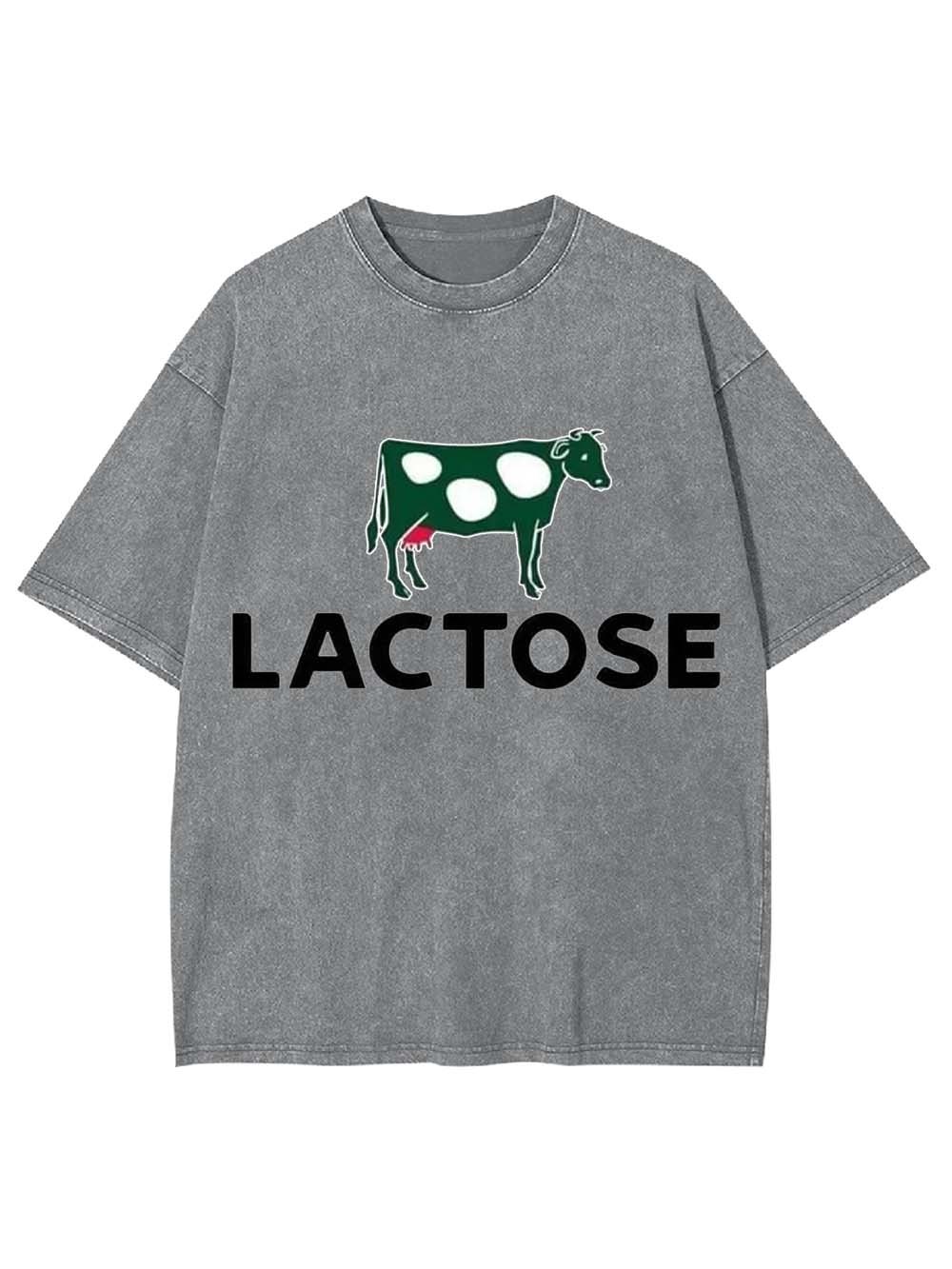 LACTOSE WASHED TSHIRT