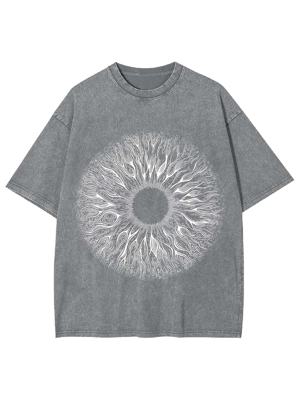 Hypnotic Eye of Chaos Washed Tshirt