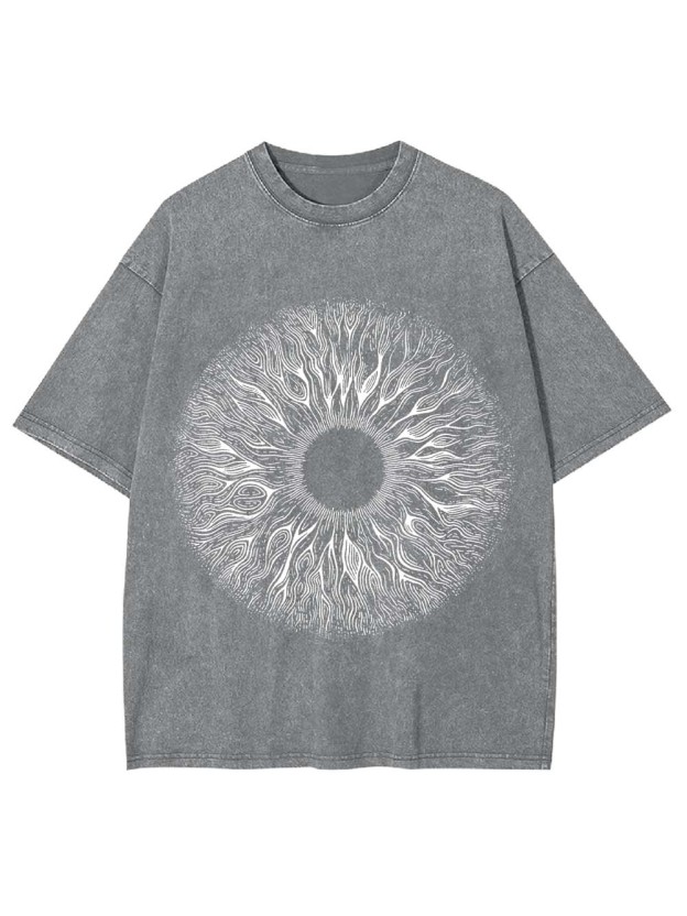 Hypnotic Eye of Chaos Washed Tshirt