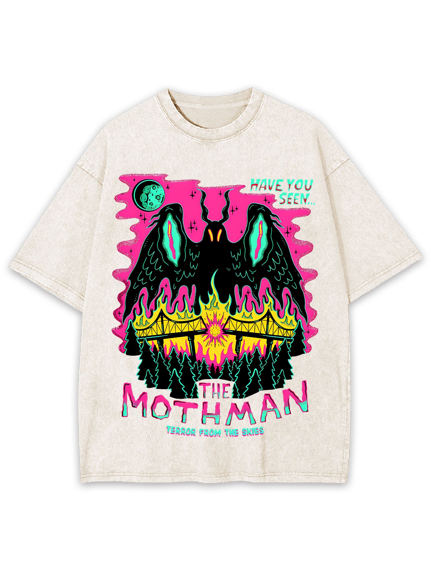 Mothman Washed Tshirt