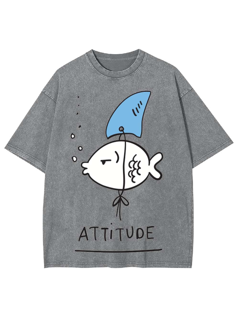 Attitude Washed Tshirt