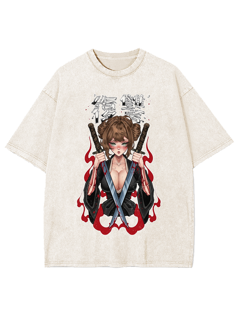 SAMURAI REVENGE WASHED TSHIRT