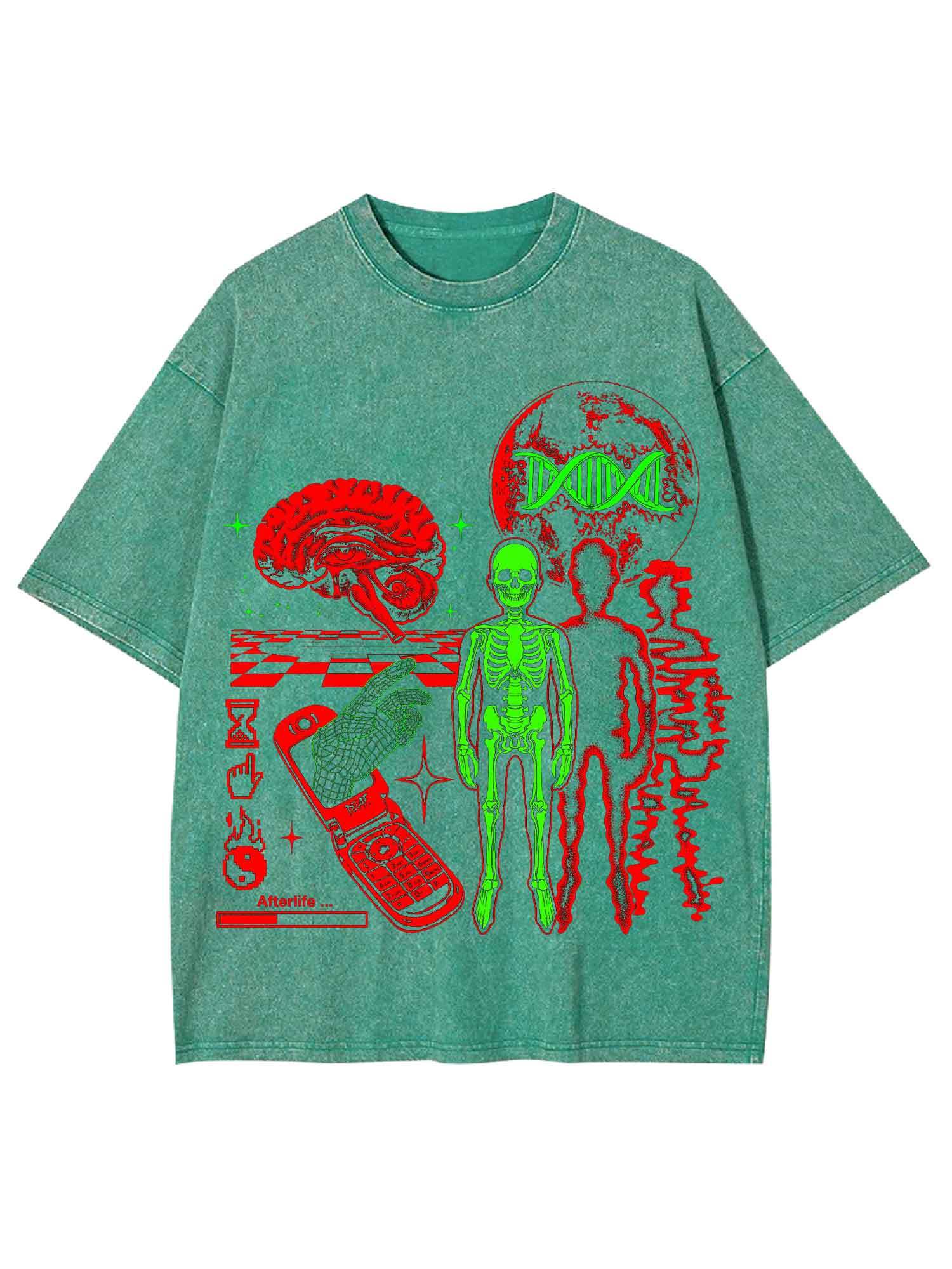 Digital Body Washed Tshirt