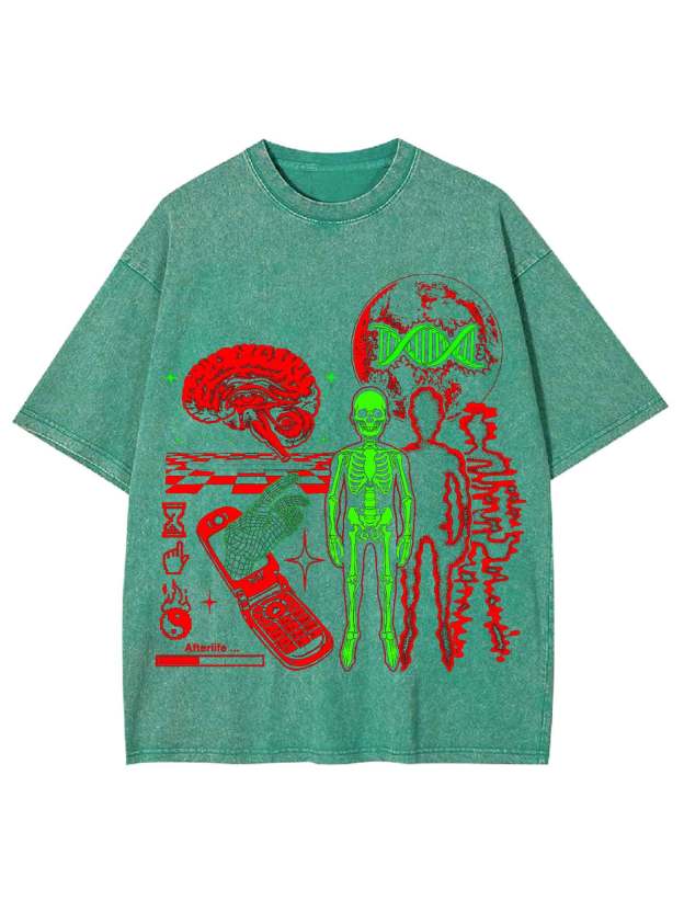 Digital Body Washed Tshirt