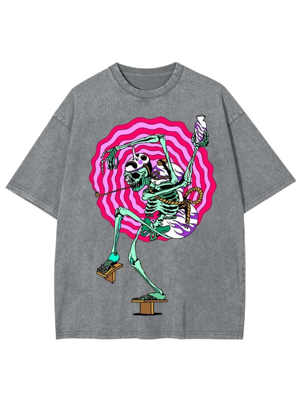 DANCING WITH THE VOID WASHED TSHIRT