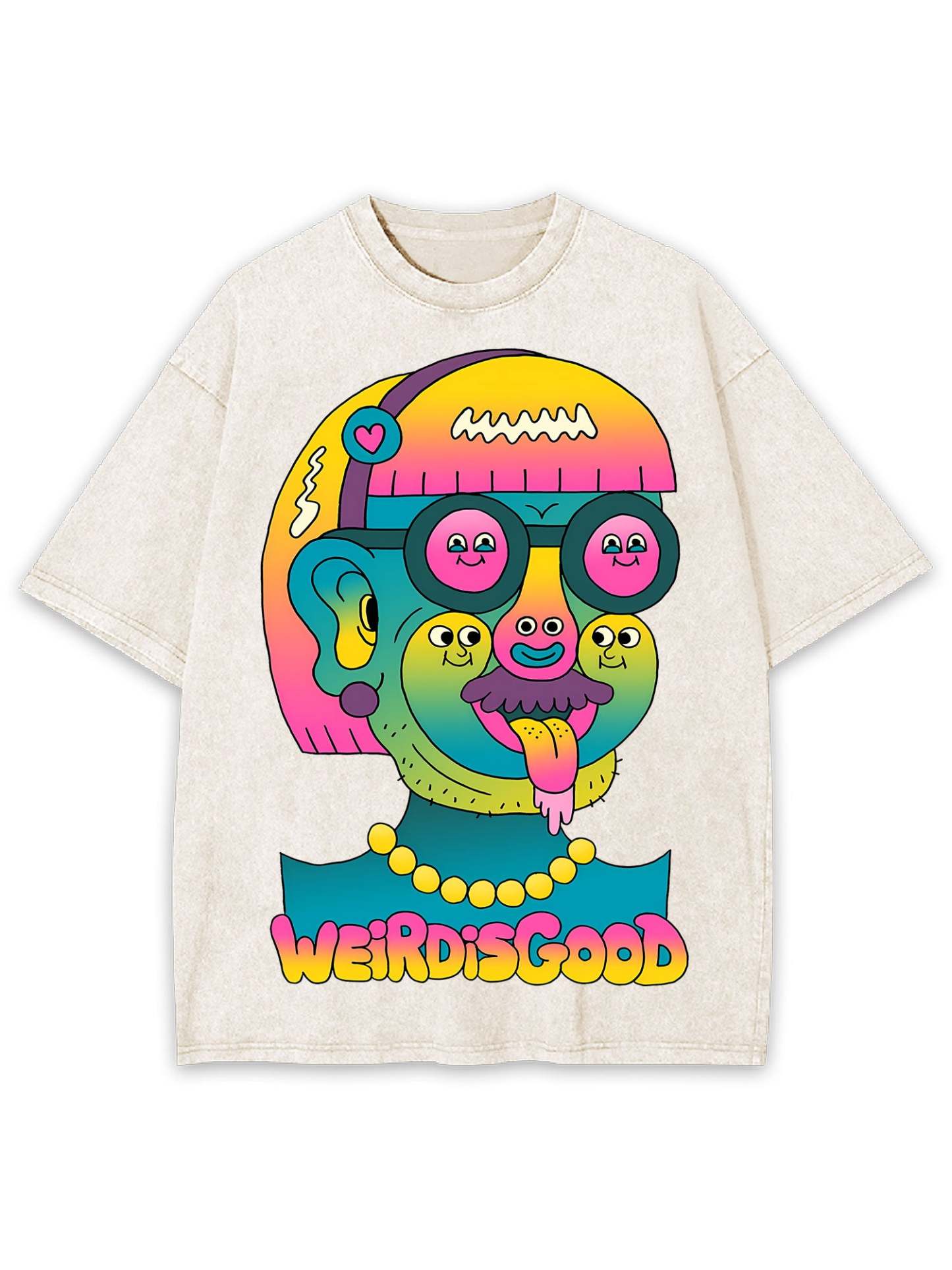 Weirdisgood Washed Tshirt