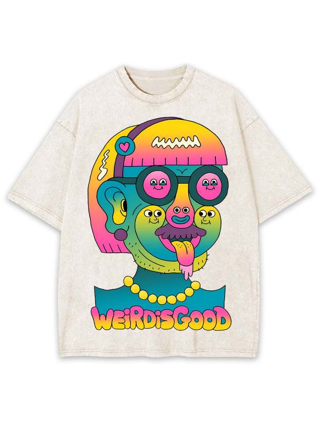 Weirdisgood Washed Tshirt