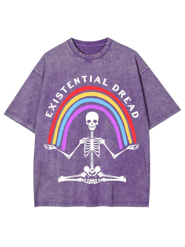 Existential Dread Washed Tshirt