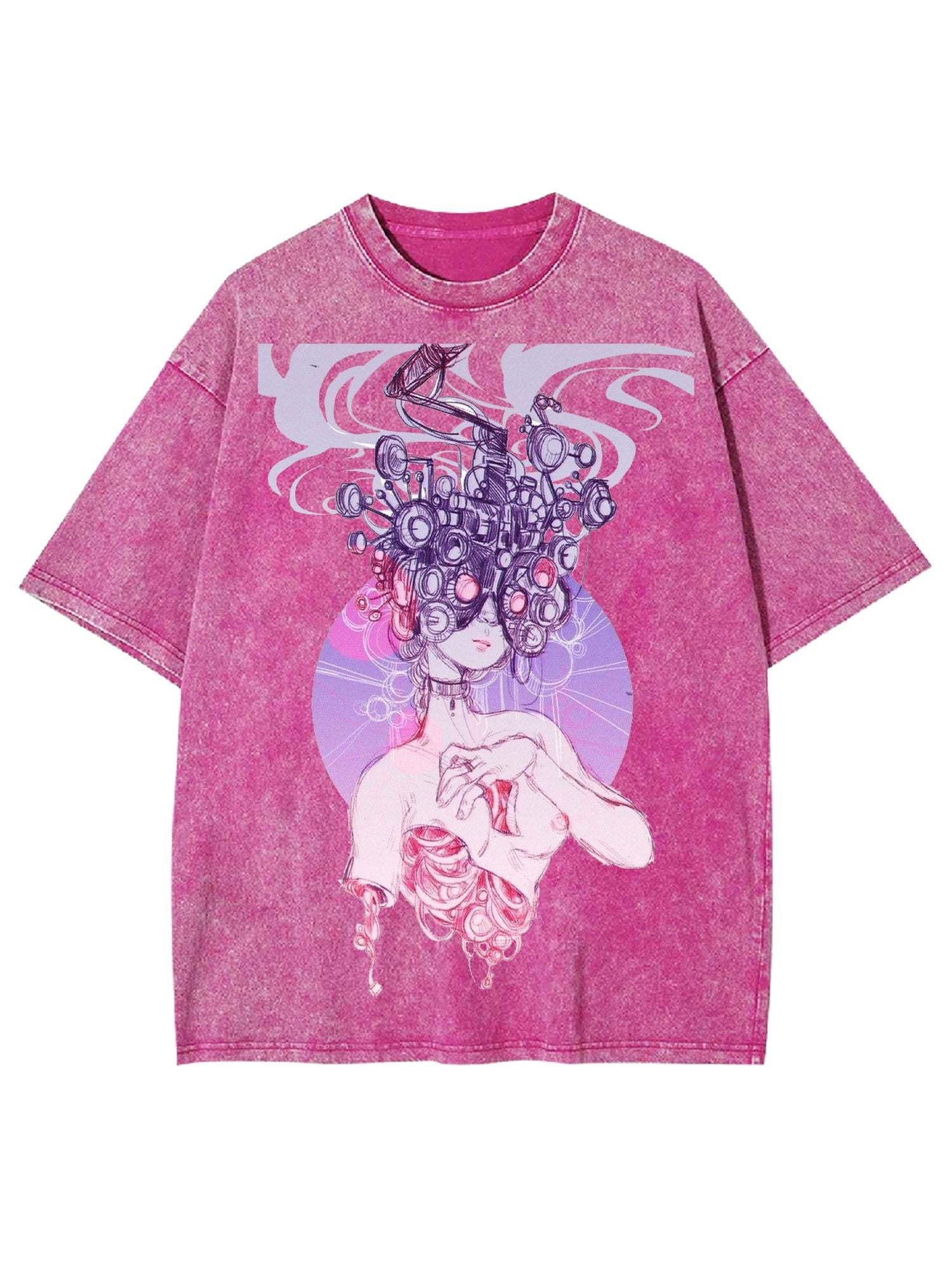 Cyber Mechanics Washed Tshirt