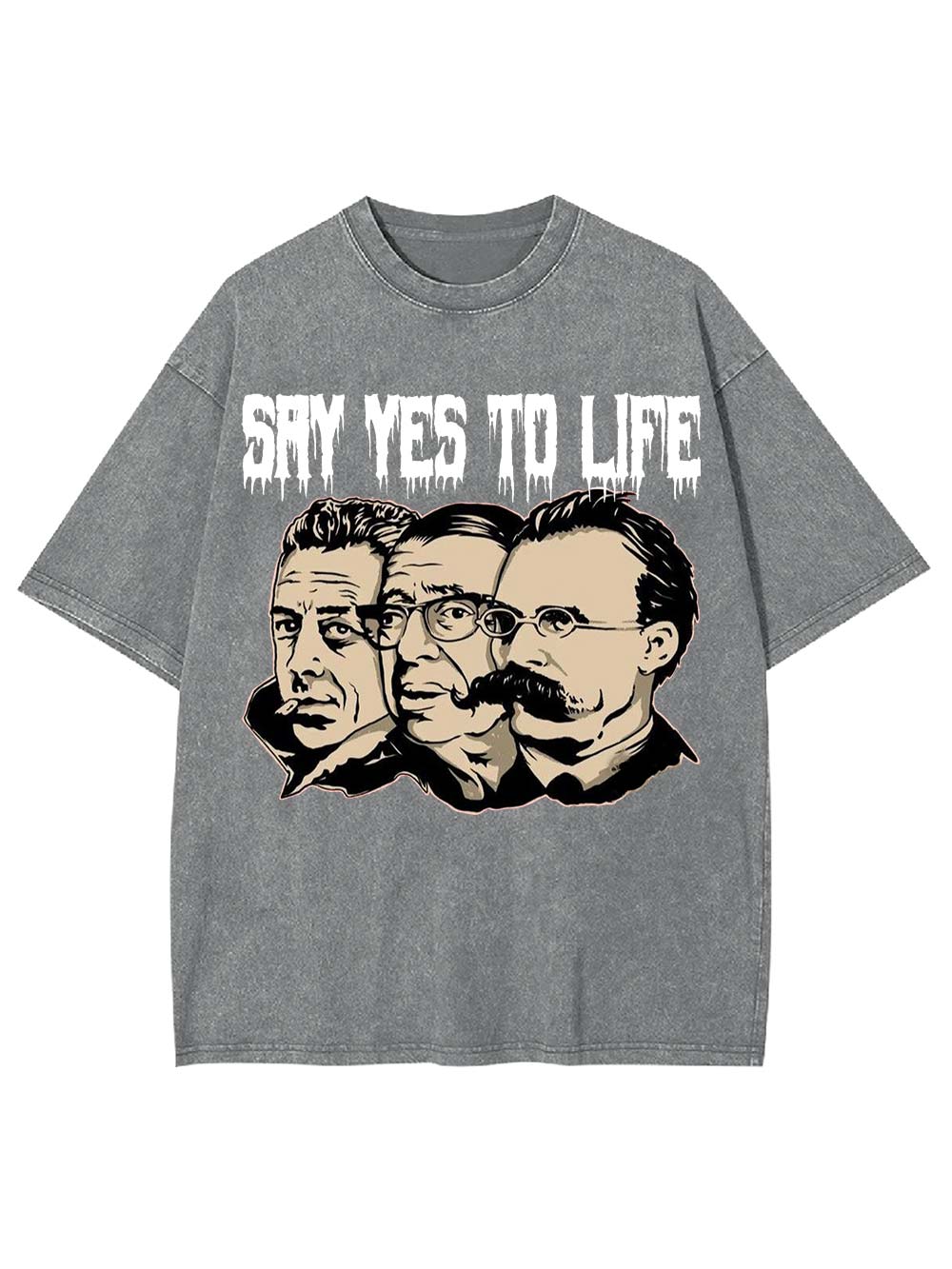 Say Yes to Life Washed Tshirt