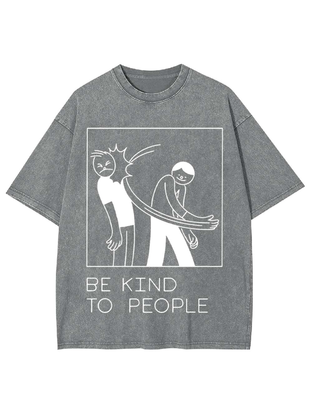 Be Kind to People Washed Tshirt