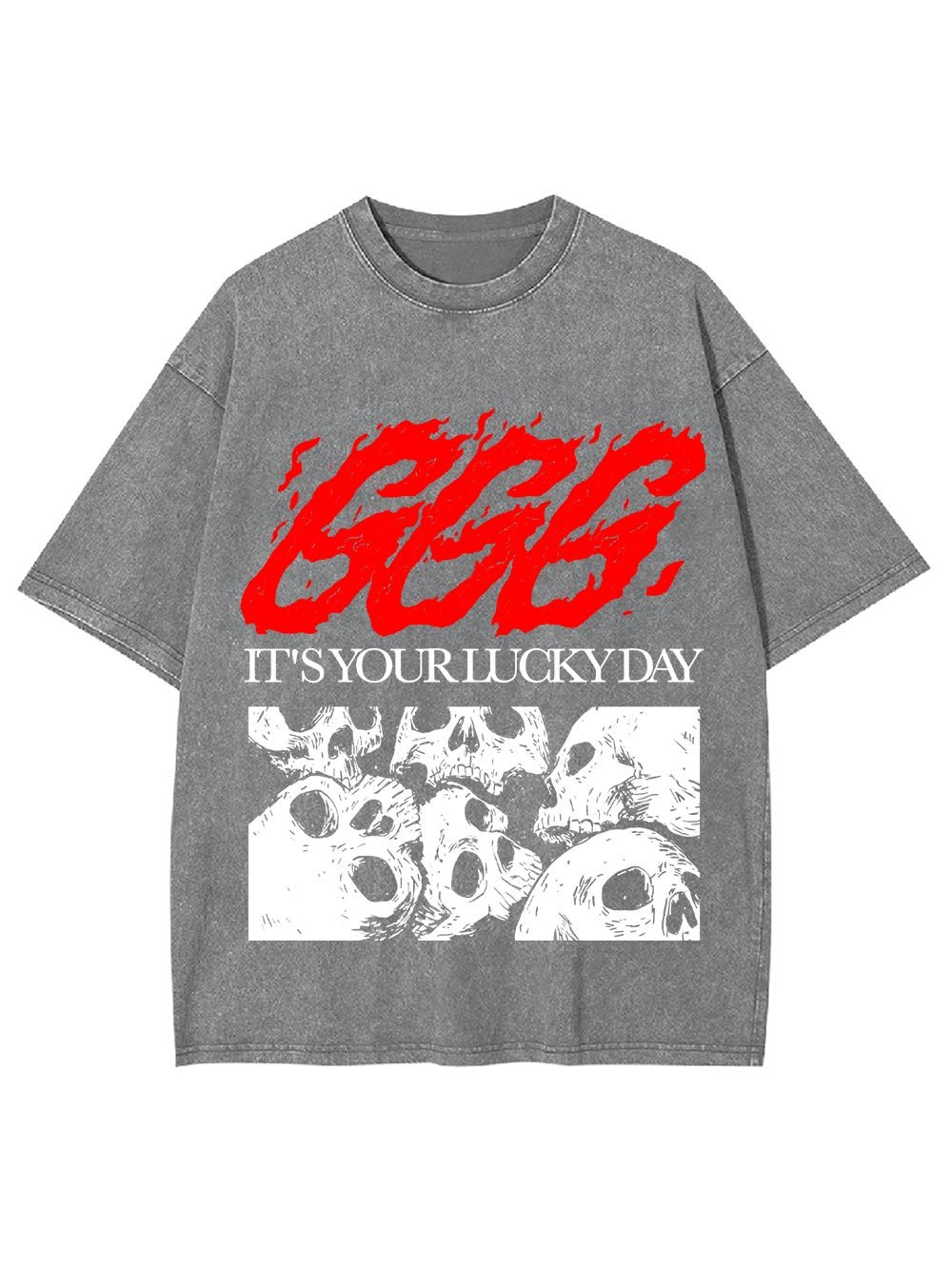 It's Your Lucky Day Washed Tshirt