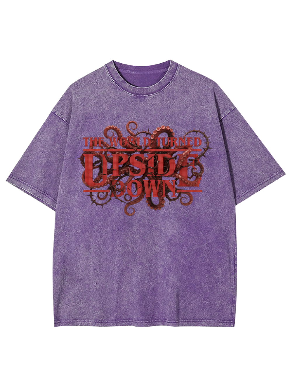 The World Turned Upside Down Washed Tshirt