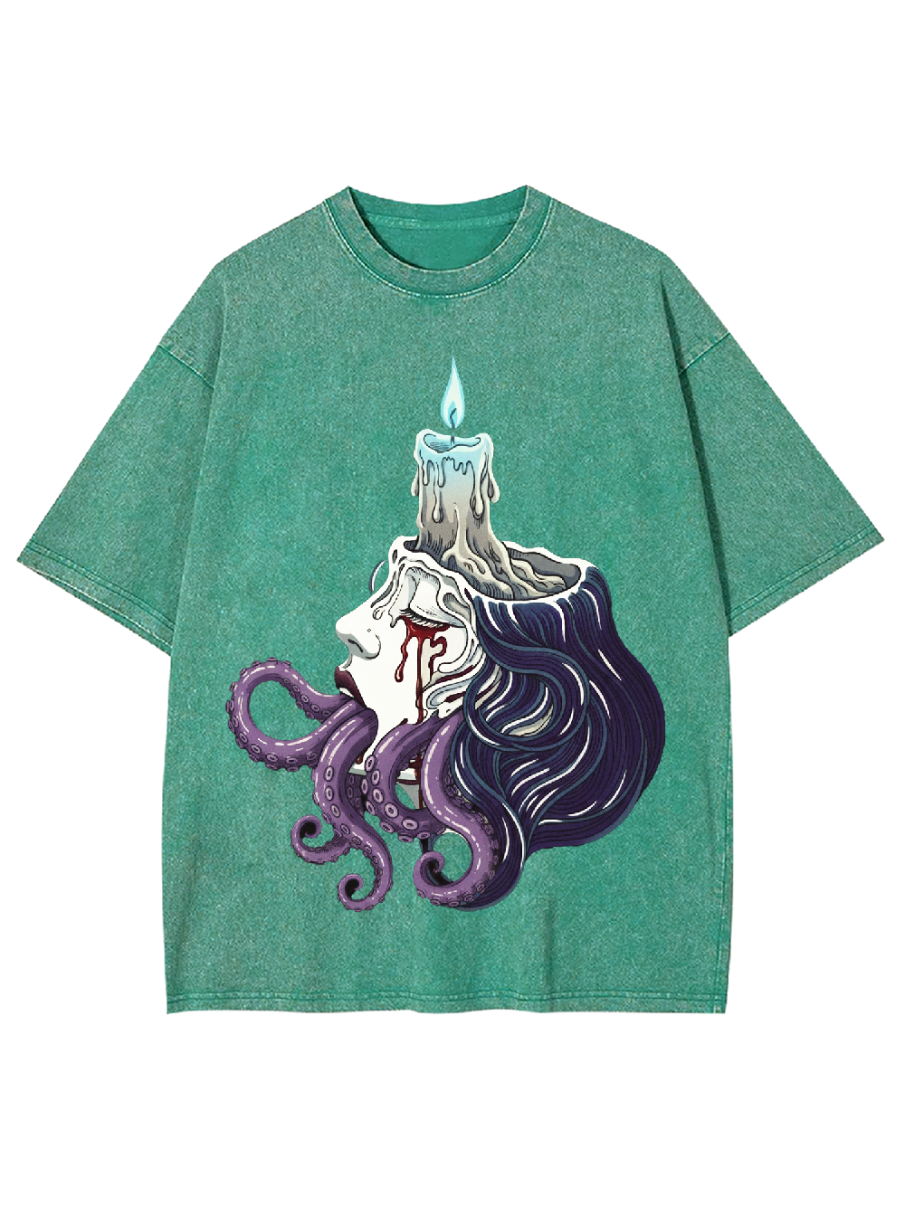 Abyssal Flame Washed Tshirt