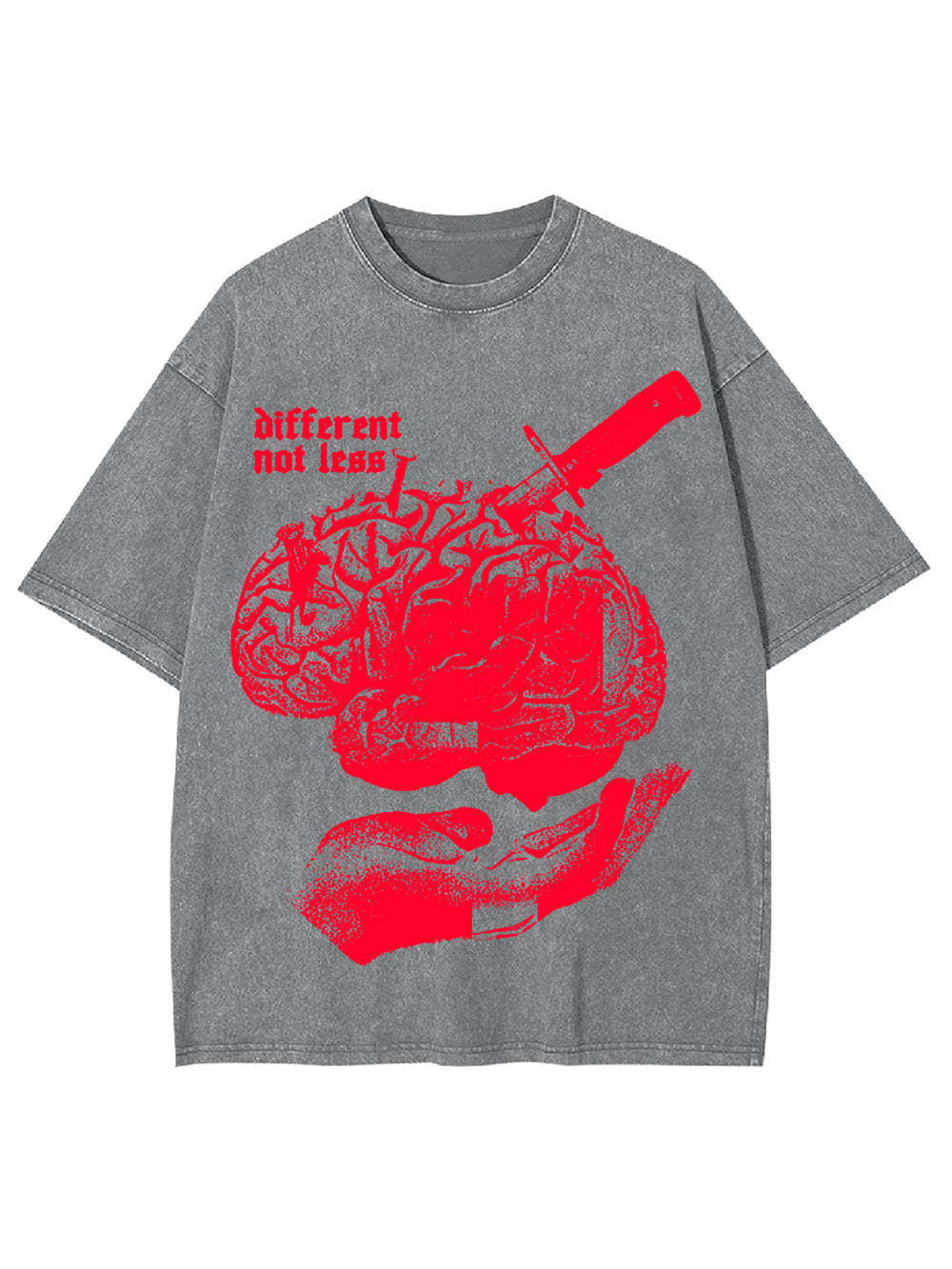 Different Not Less Washed Tshirt