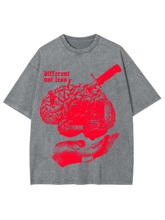 Different Not Less Washed Tshirt
