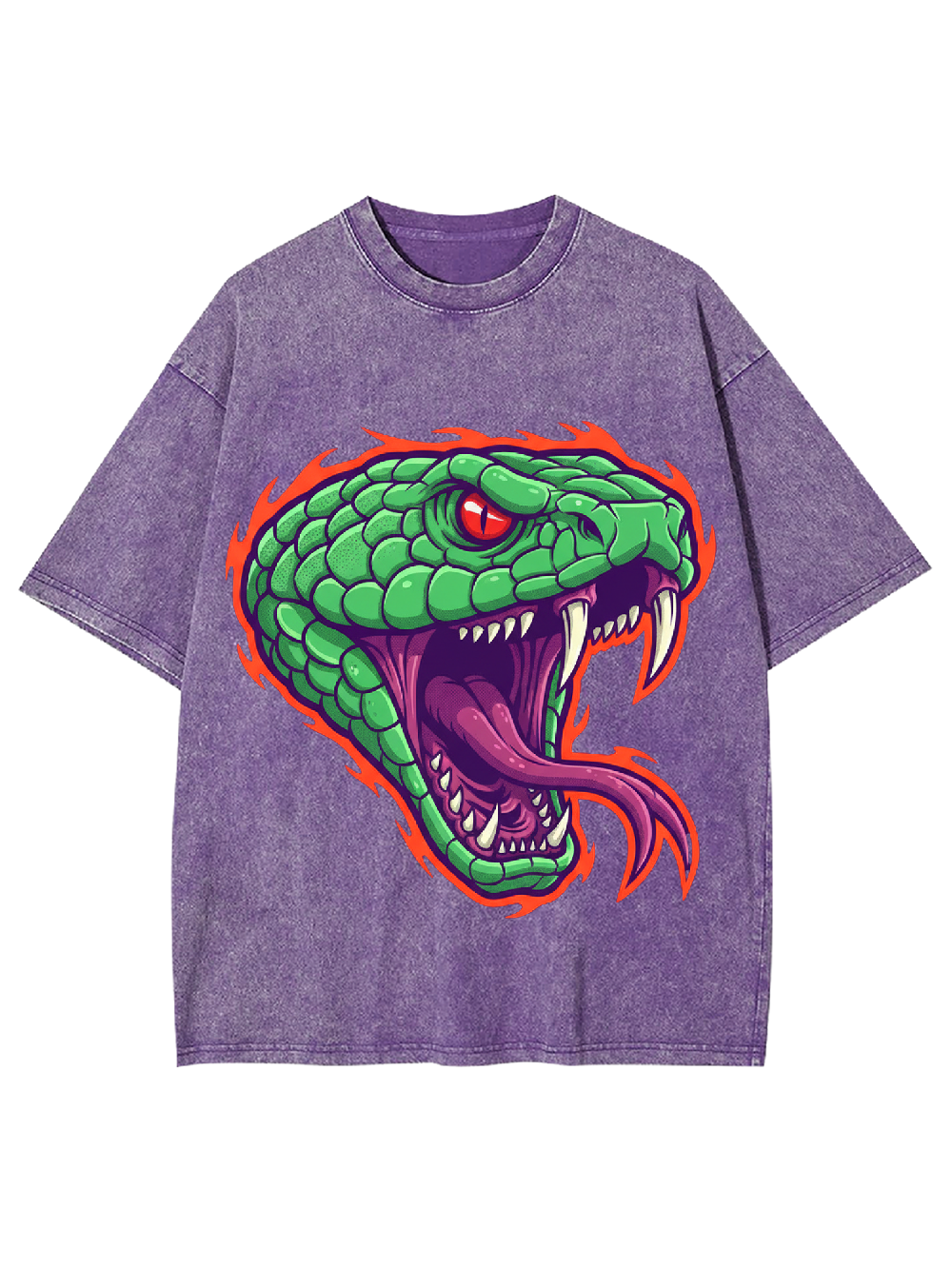 Venomous Snake Washed Tshirt