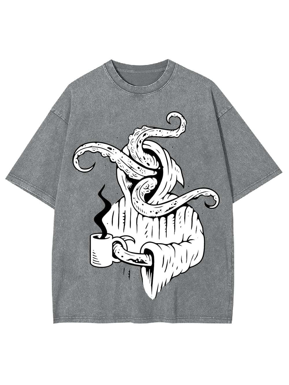 Need Some Coffee? Washed Tshirt-ClassyOutlaw Sale