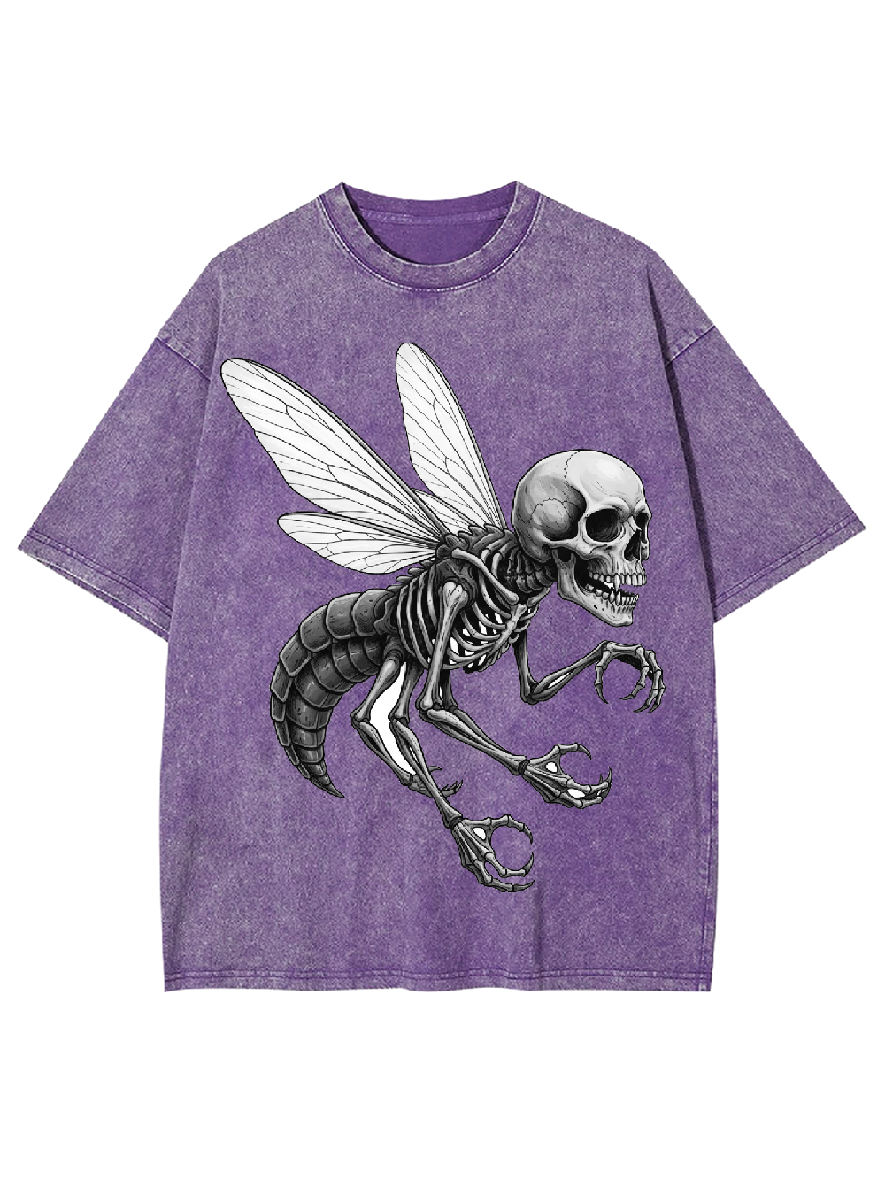 Bonewing Larva Washed Tshirt