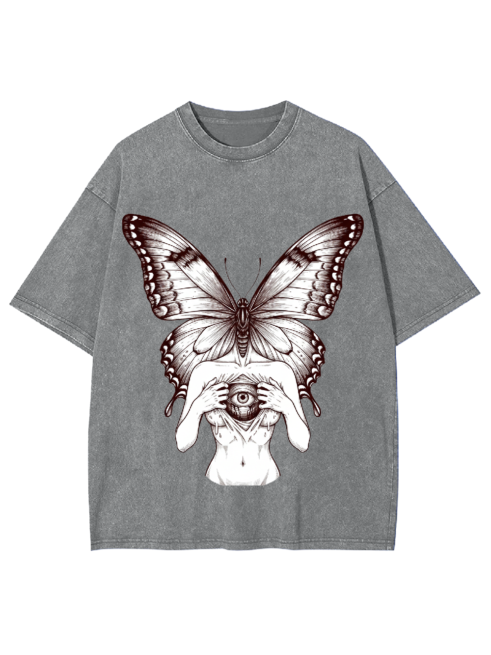 Butterfly Vision Washed Tshirt
