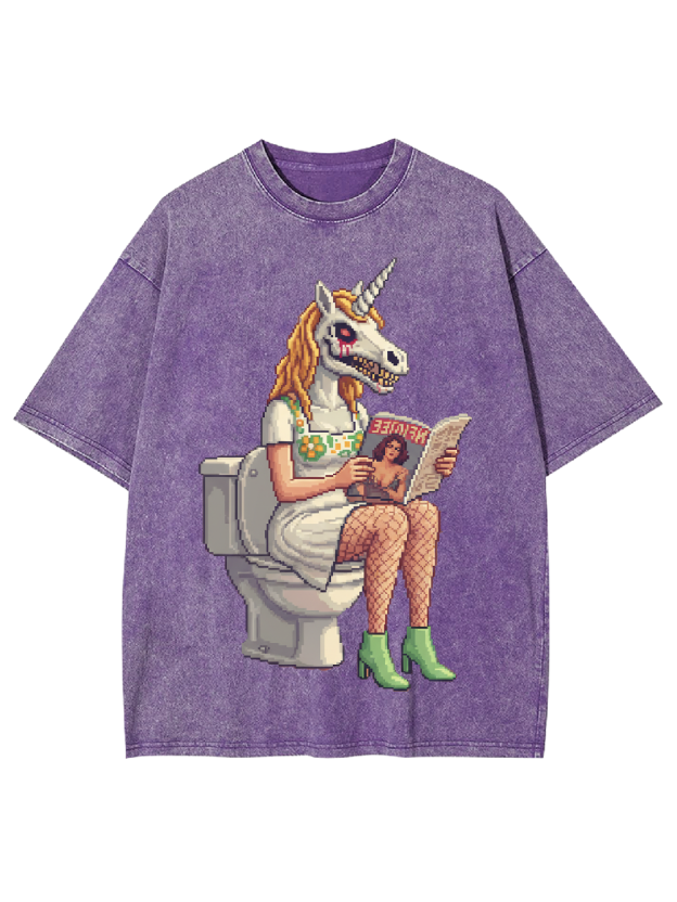 Unicorn Oddity Washed Tshirt