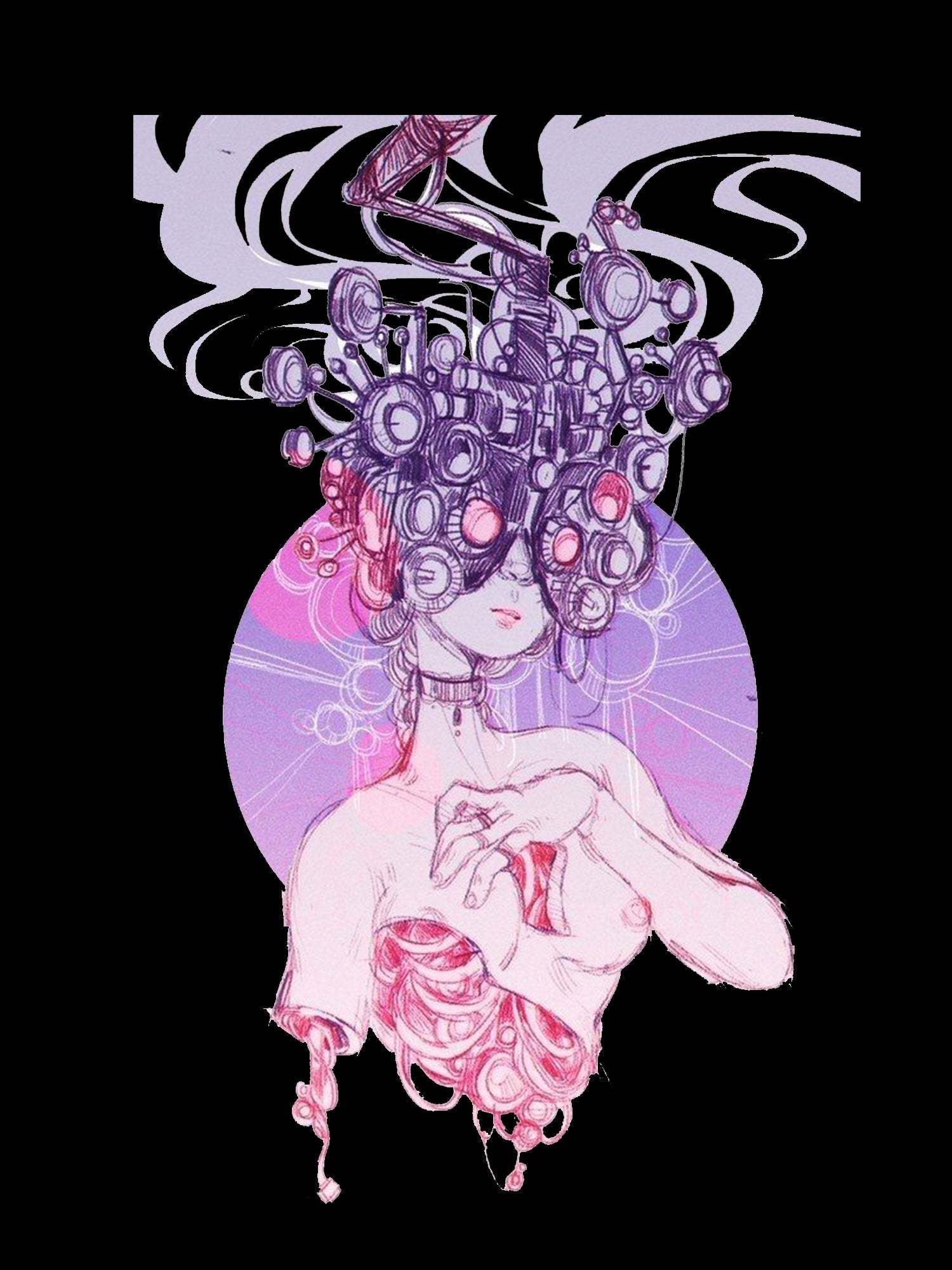 Cyber Mechanics Washed Tshirt