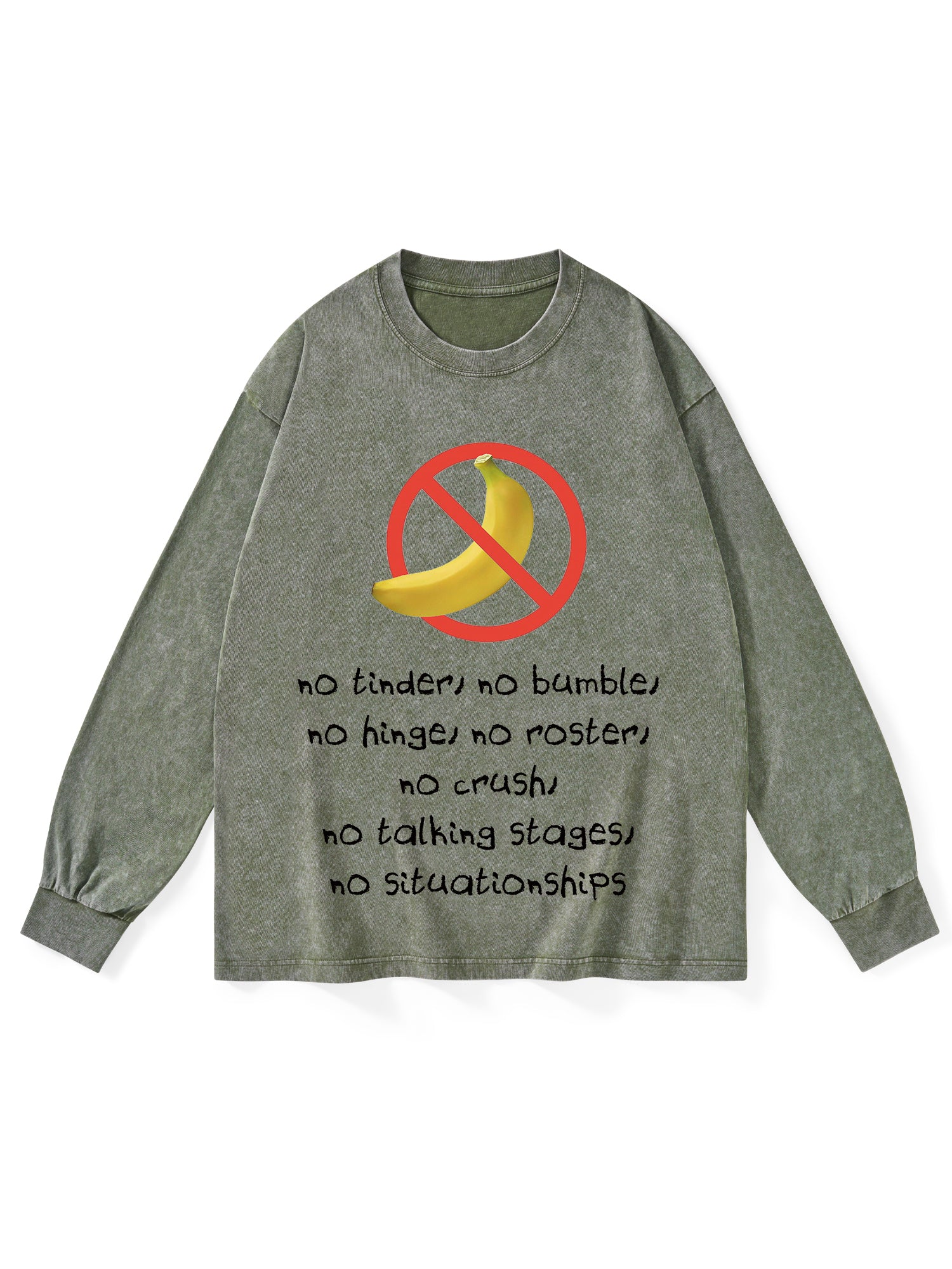 BOYSOBER WASHED LONG-SLEEVE TSHIRT