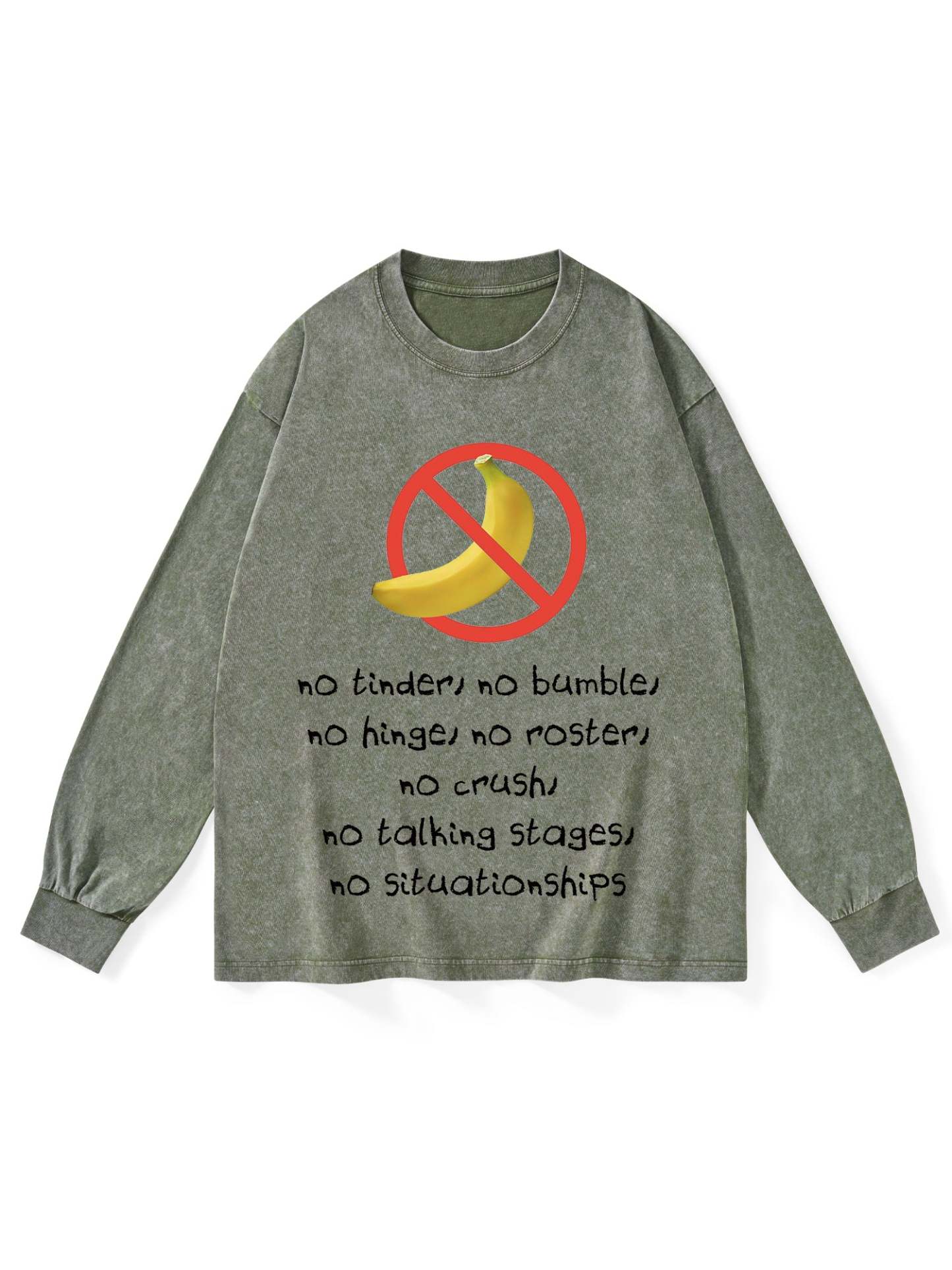 BOYSOBER WASHED LONG-SLEEVE TSHIRT