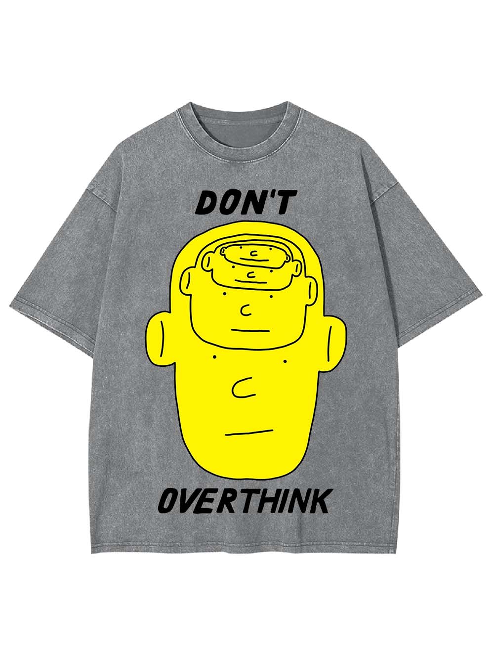Don't Overthink Washed Tshirt