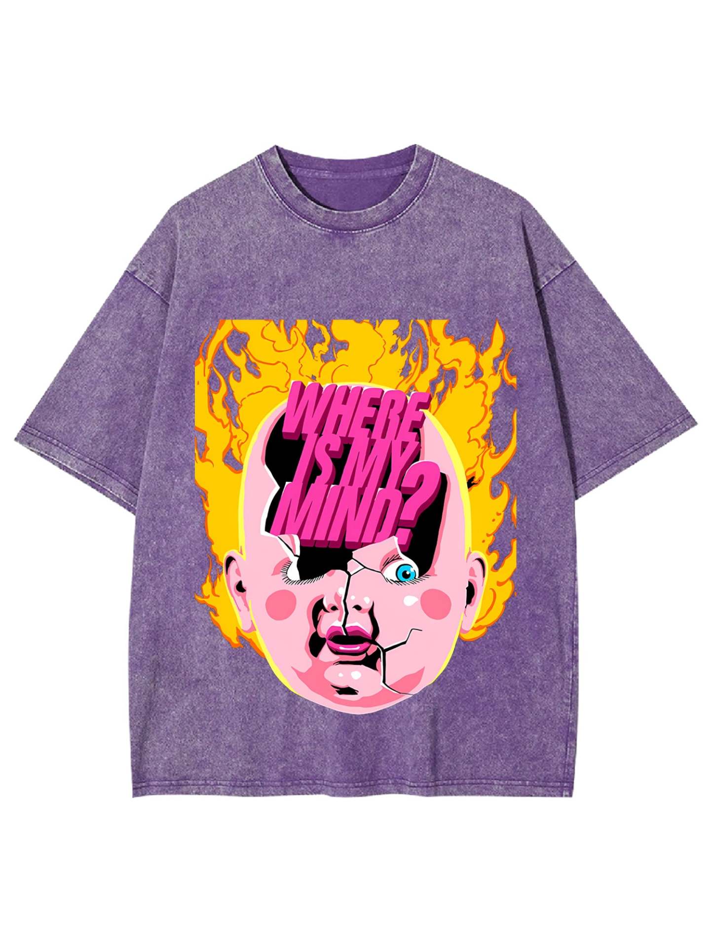 Where Is My Mind? Washed Tshirt