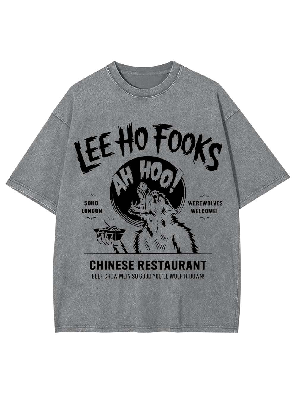 Werewolves Welcome Washed Tshirt