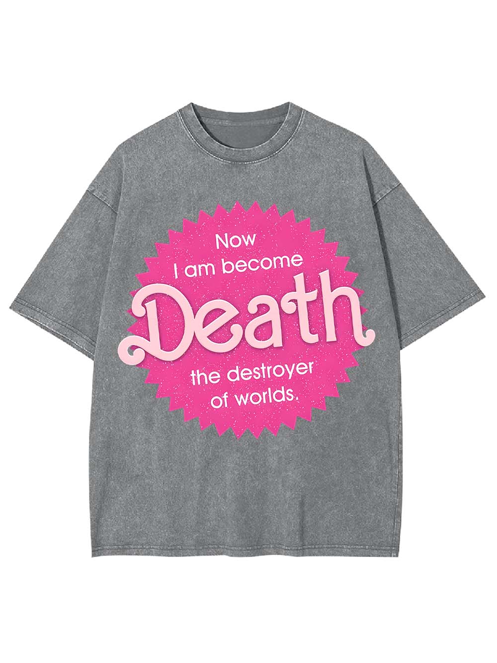 Sparkly Harbinger of Death Washed Tshirt