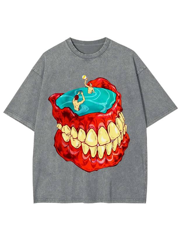 Pool of Teeth Madness Washed Tshirt