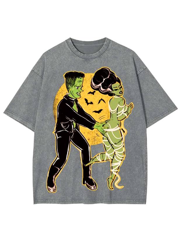 Monster Romance Washed Tshirt