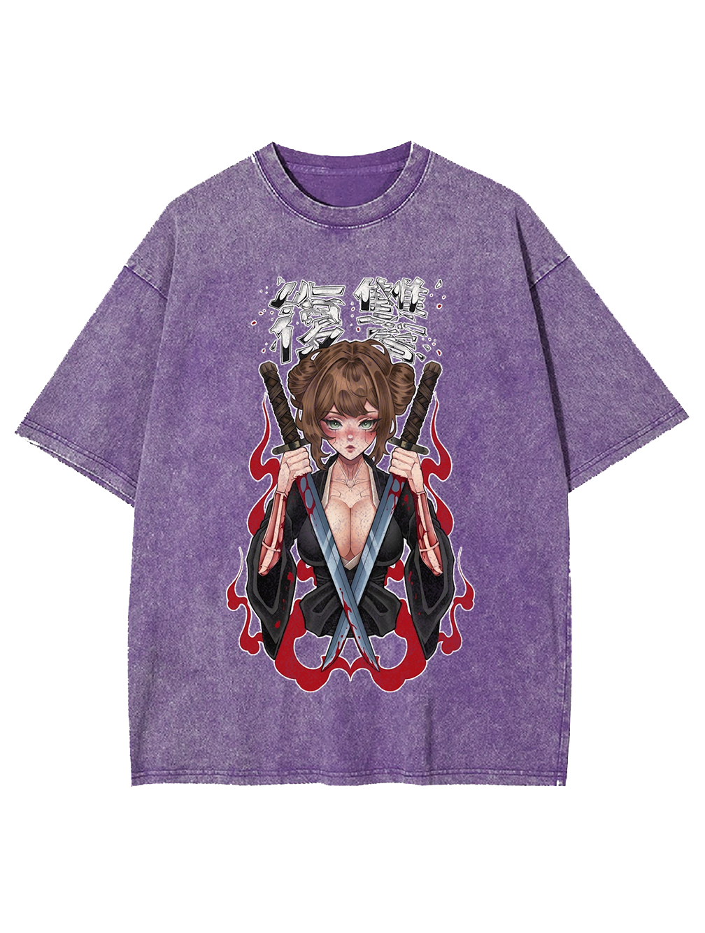 SAMURAI REVENGE WASHED TSHIRT