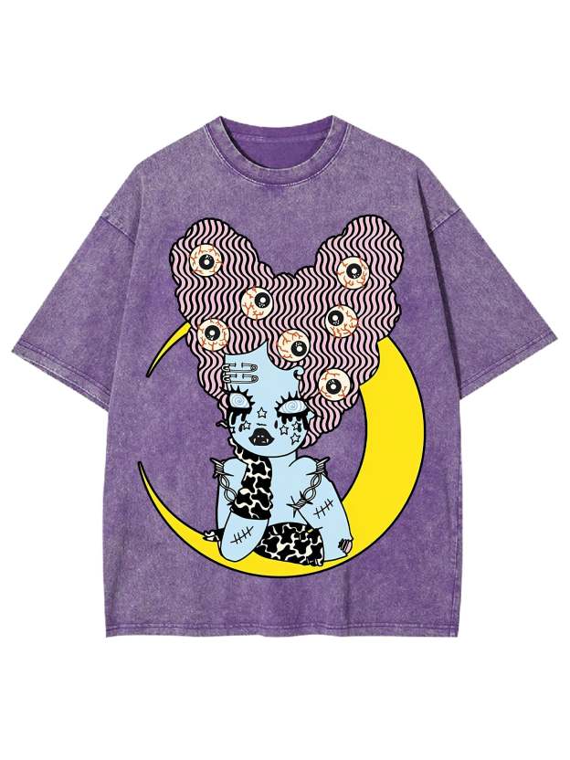 Moonlit Dreamscape Washed Tshirt