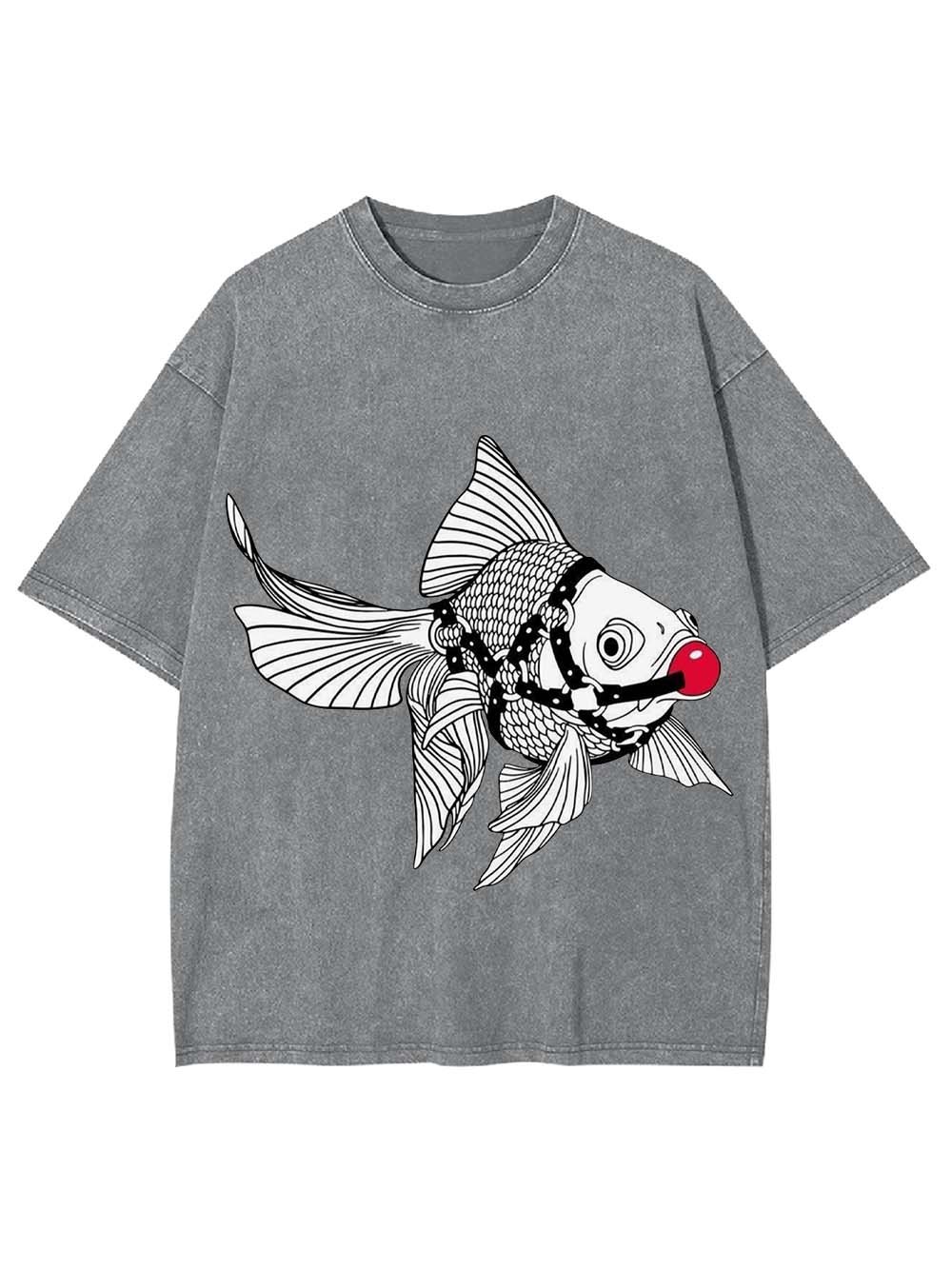 BOUND FISH WASHED TSHIRT