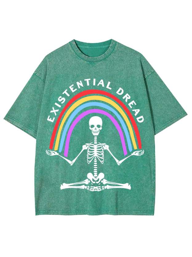 Existential Dread Washed Tshirt