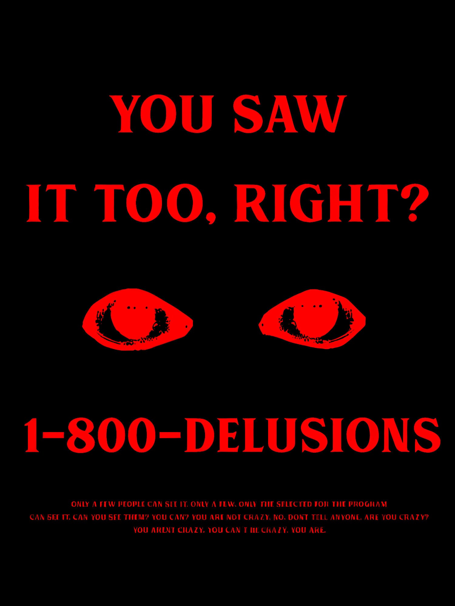 Seeing Is Believing Washed Tshirt