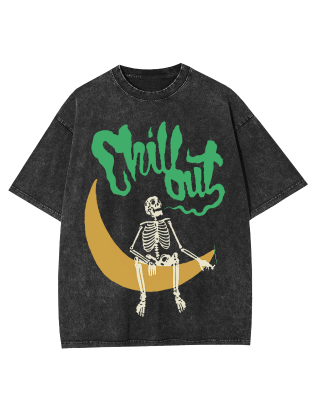 Chill Out Washed Tshirt