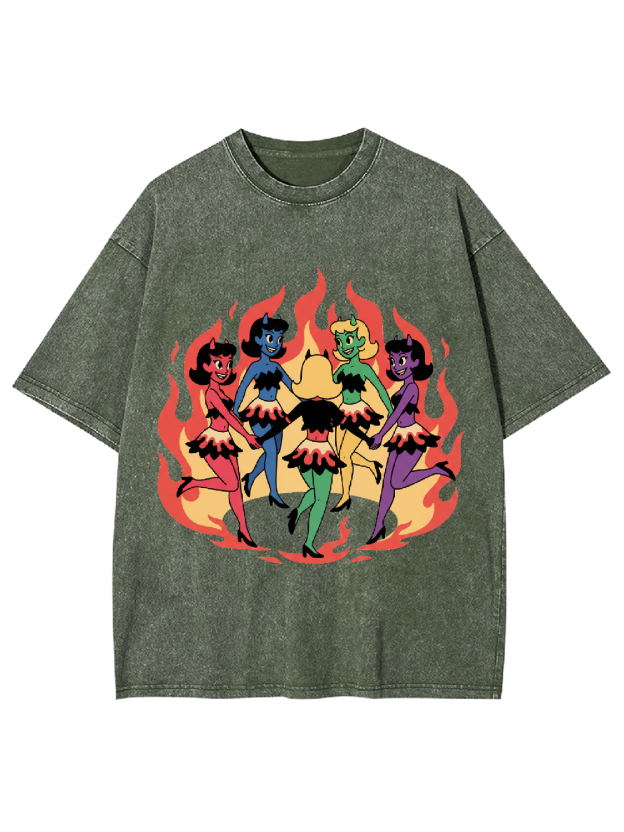 Dance of the Devils Washed Tshirt