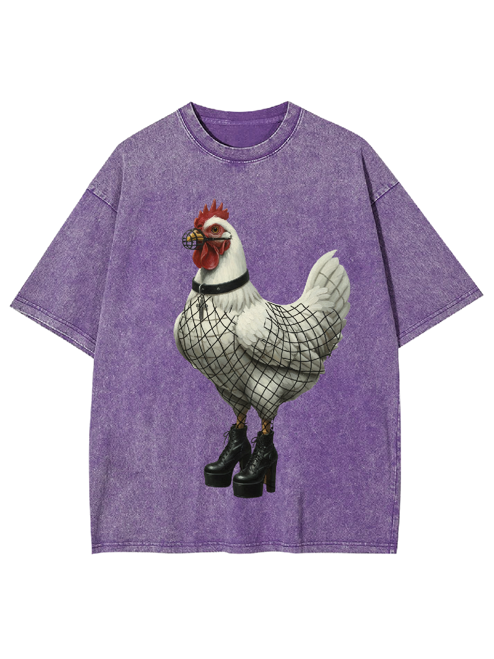 Stocking Chicken Washed Tshirt