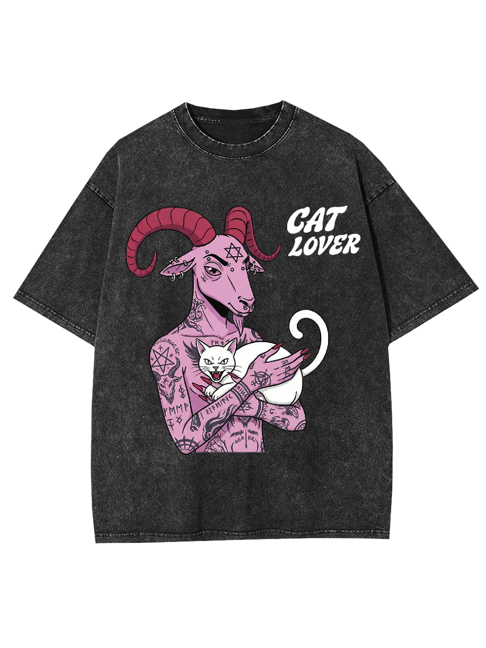 Infernal Pet Owner Washed Tshirt