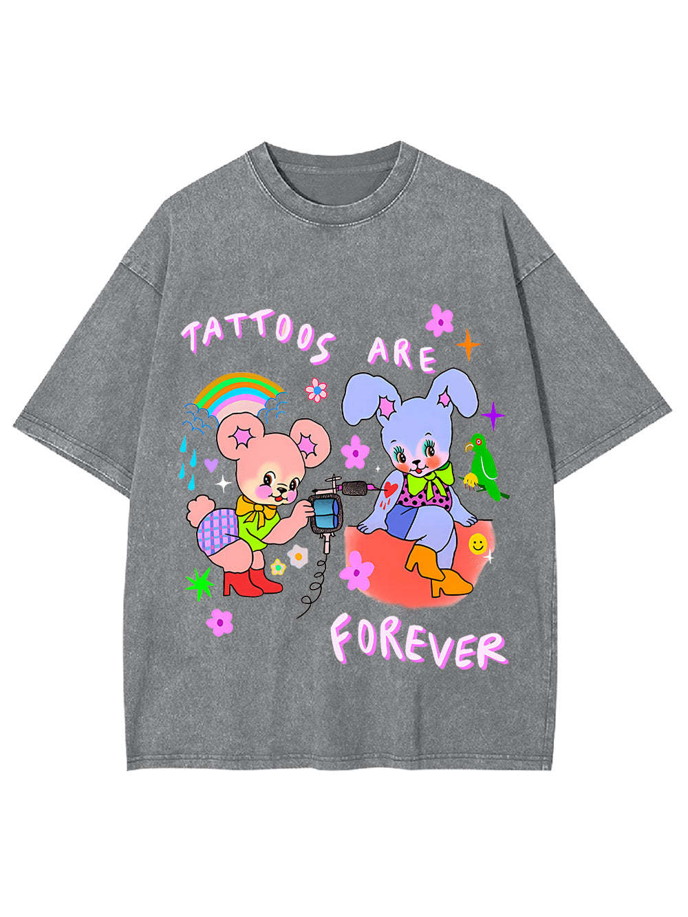 Tattoos Are Forever Washed Tshirt