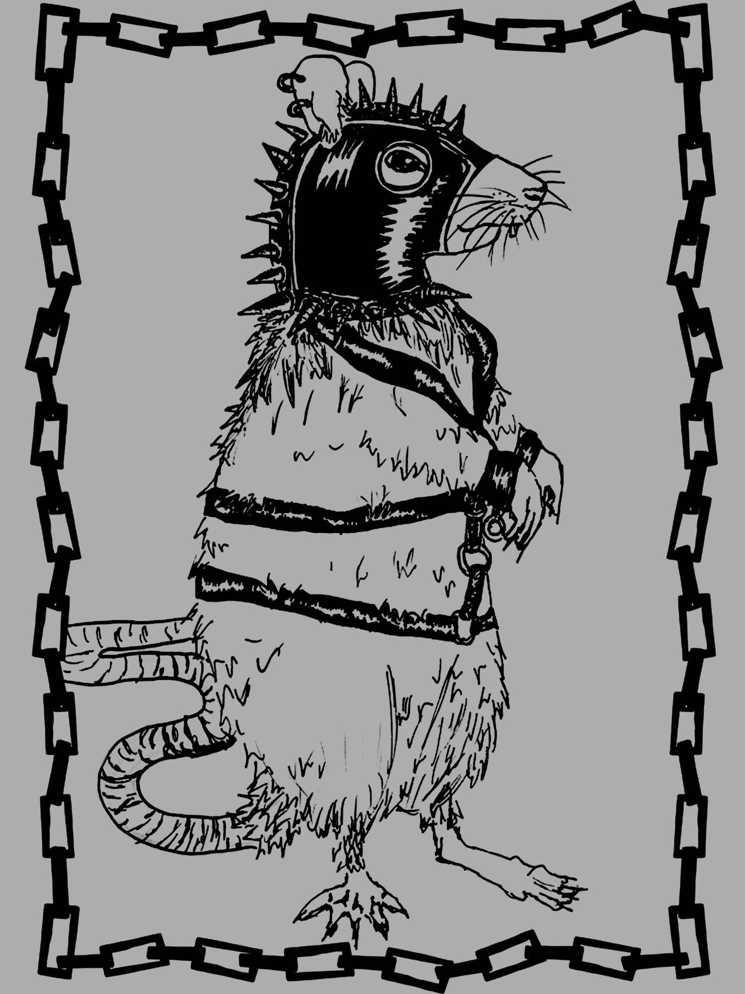 Rebel Rat Washed Tshirt