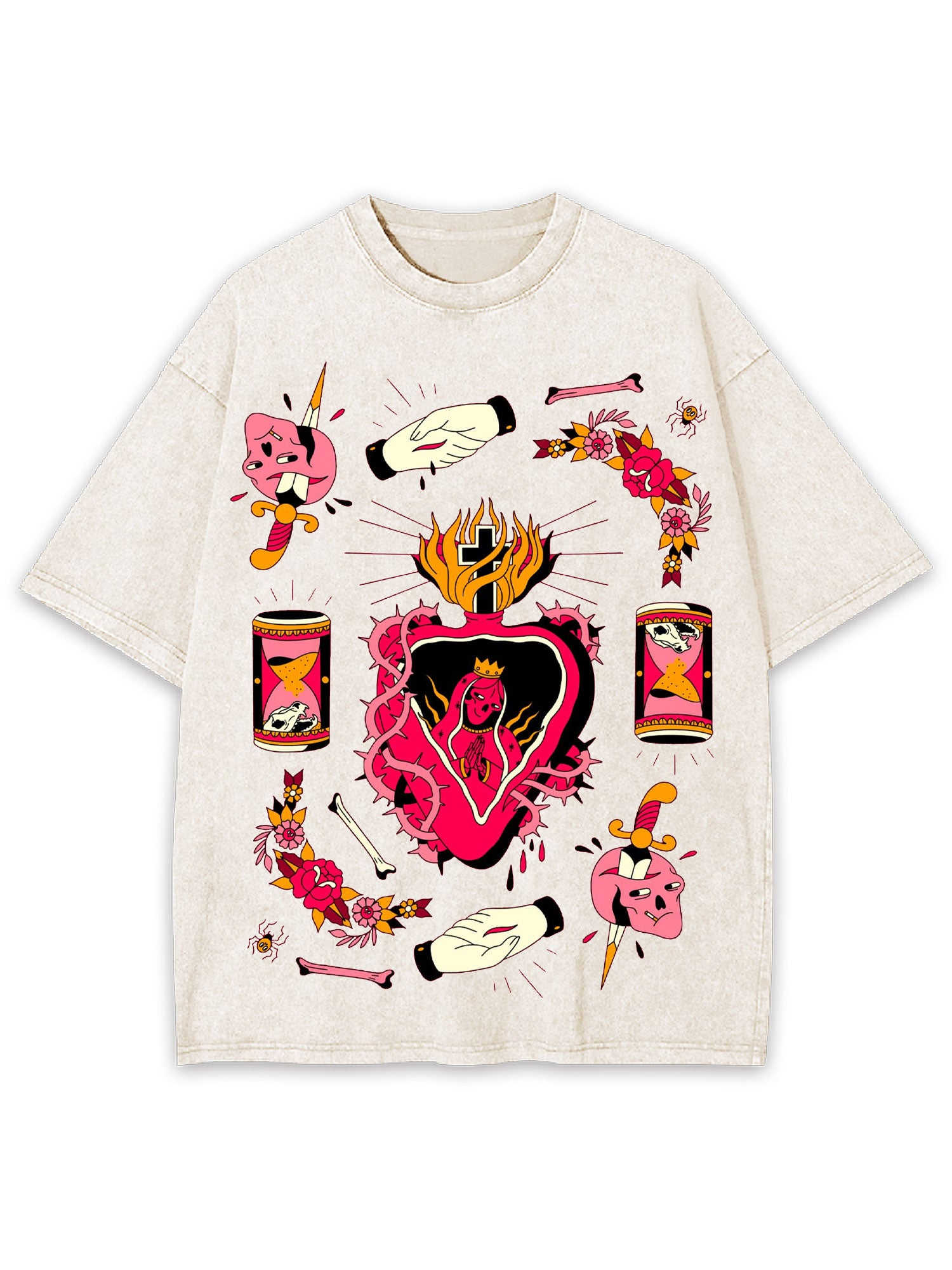 Heart Of Thorns Washed Tshirt